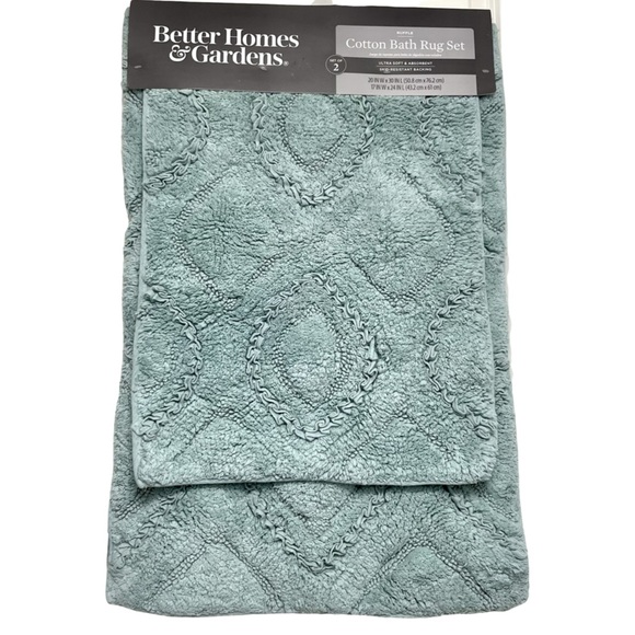 Better Homes And Gardens Bath Better Homes Gardens Aqua Cotton Bath